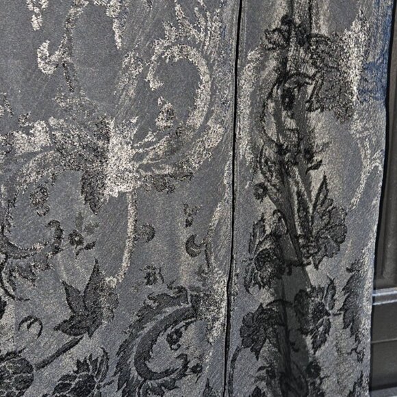 Vtg Victoria's Secret Gold Label Black Long Night Gown Womens Small Maxi - Picture 6 of 7